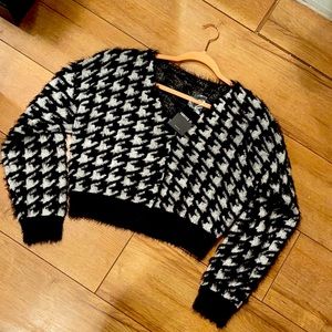 Crop Sweater Cardigan